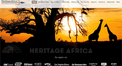 Desktop Screenshot of heritageafrica.com